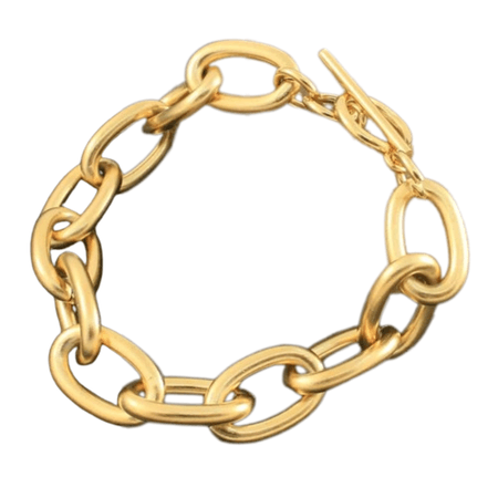 Pulsera Dorada Para Mujer Bañado en Oro Mod Edith