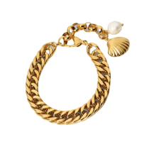 Pulsera Dorada Para Mujer Bañado en Oro Mod Irma