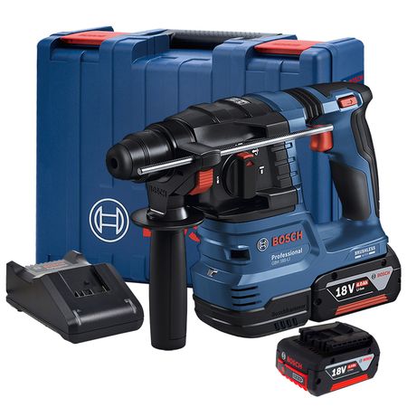 Rotomartillo SDS Plus 18V Brushless Inc 2 Bat y Carg Bosch GBH 185-LI