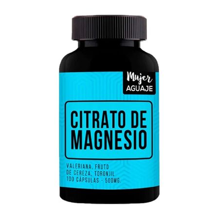 Citrato de Magnesio 500mg Mujer Aguaje Cápsulas