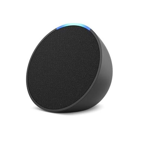 Echo Pop, Parlante inteligente y compacto con sonido definido y Alexa, Negro