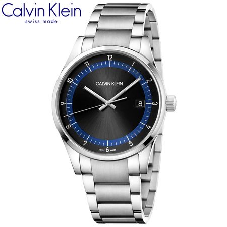 Reloj Calvin Klein Completion KAM21141 Suizo Cristal de Zafiro Acero Inoxidable Plateado