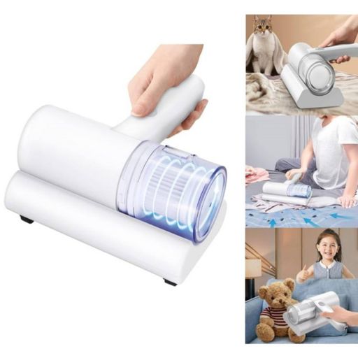 Aspiradora de colchones, aspiradora de cama UV de mano, instrumento de  eliminación de ácaros Máquina de limpieza inalámbrica para eliminar ácaros  para almohadas, sábanas, colchones, sofás, juguetes de peluche y otras  superficies