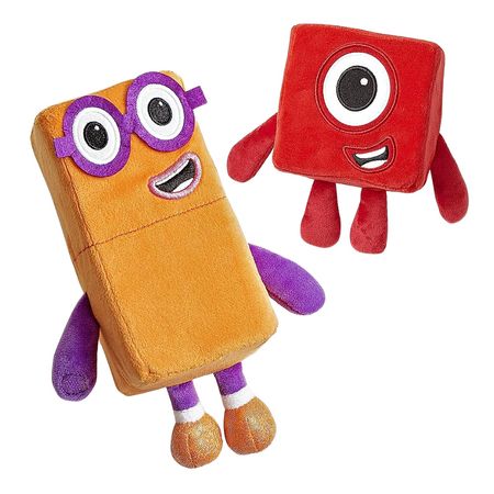 Pack de Peluches Number Blocks 1 y 2