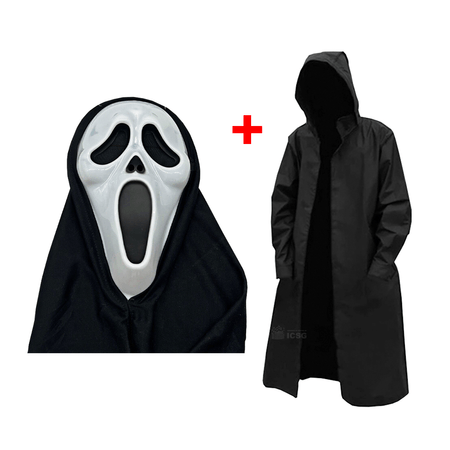 Disfraz Halloween Scream Talla M más Máscara GhostFace