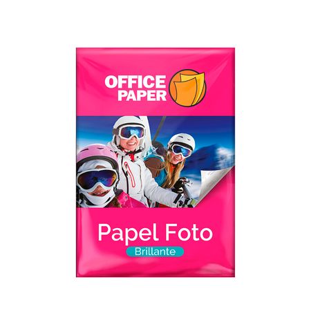Papel Fotográfico Office Paper Brillante 180g Por 10 Hojas