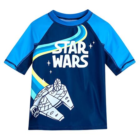 Polo Rash Guard Disney Store Star Wars Azul Talla 4 US Color Azul