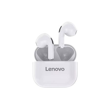 Audífonos Lenovo Táctil Bluetooth Inalámbricos  LP40 Blanco Audífonos Lenovo Táctil Bluetooth Inalámbricos LP40 Blanco