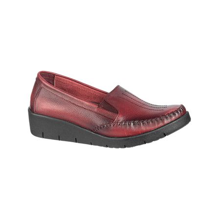 Mocasines Jaguar Ms-711 Rojo Talla 35