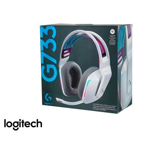 Auriculares Gamer Inalámbricos Logitech G Series G733 Blanco Con Luz — AMV  Store