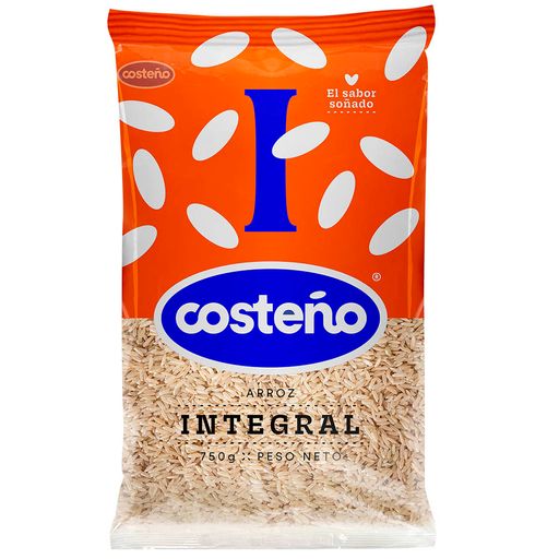 ARROZ COSTEÑO ARROZ INTEGRAL 750G