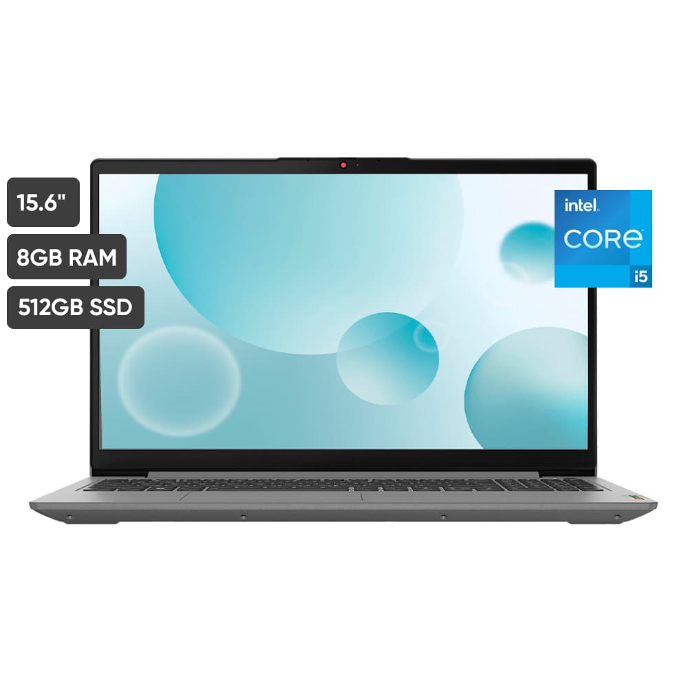 Notebook LENOVO 15IAU7 15.6"" Intel Core i5 12va generación 8GB 512GB SSD