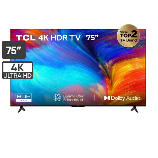 Televisor TCL LED 75 UHD 4K Smart Tv 75P735