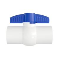 Válvula de Paso PVC Codo Pavco Modelo 933253 Gris de Presión 3/4'