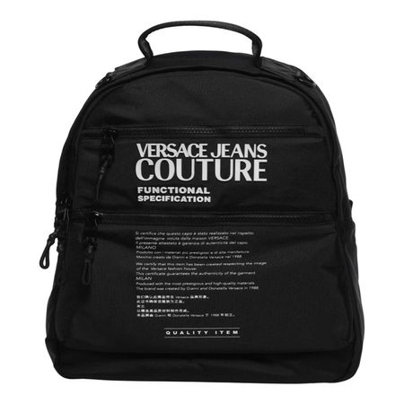 Mochila Versace Jeans para Hombre en Negro