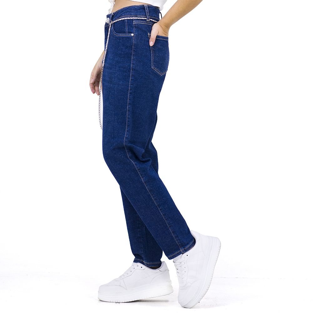 Jean Mom Fit Cintura Mujer Parada111 Marseyi