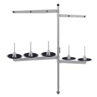 Porta Conos de 5 Hilos para Máquina Coser Industrial Recta Remalle Soporte de Hilos
