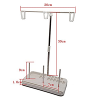 Portacono Soporte de Hilo para Carrete de Hilos Bordado Costura Maquina de Coser