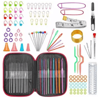 Set de 100 Accesorios Crochet Aguja Accesorios para Tejido Amigurumis