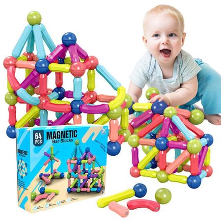 Juego Didactico Magnetico 64 Pzs Generico