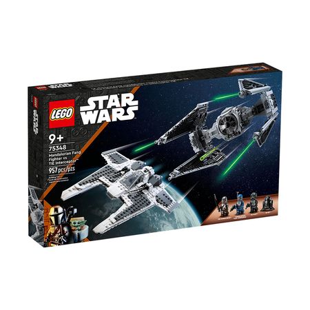 Lego 75348 Caza Colmillo Mandaloriano vs. Interceptor TIE