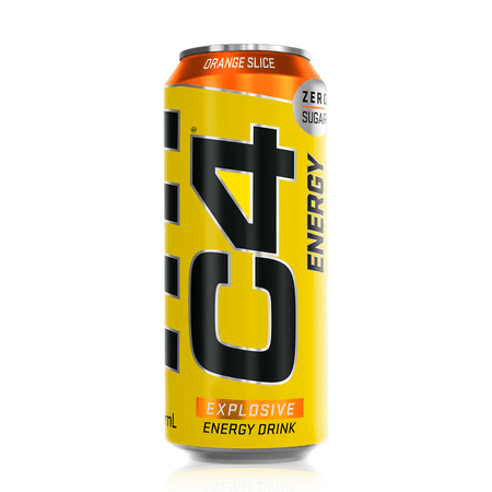 C4 Energy Orange Slice 473ml x12 Und