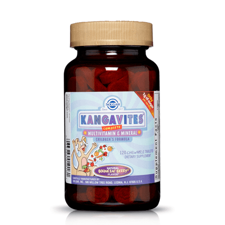Kangavites C Multivitamin E Mineral B Berry 120 Tab