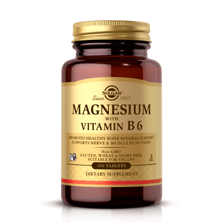 Magnesium With Vitamin B6 100cap