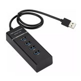 Hub Multipuertos Usb 3.0 4 Puertos De Alta Velocidad GENERICO