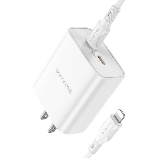 GENERICO Cargador iPhone 35w Carga Rapida USB-C a Lightning