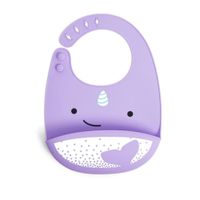 Babero de Silicona SKIP HOP Narwhal