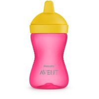 Vaso Con Boquilla Rígida AVENT 300ml Rosado