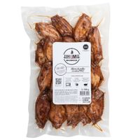 Alitas de Pollo AHUMA en Salsa BBQ Bolsa 500g