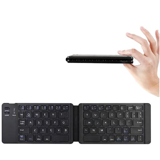 GENERICO Mini Teclado Inalambrico con Bluetooth Compatible Con iPad Y  Android