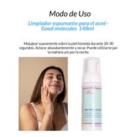 Limpiador Espumante para el Acne Good Molecules 148ml