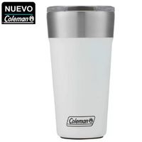 Vaso de Acero Inoxidable Coleman Brew Blanco 532 ml