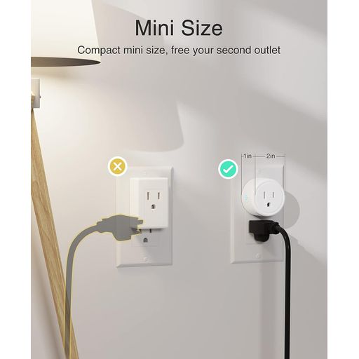 Home Smart Mini enchufe inteligente compatible con Alexa
