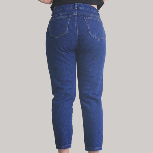 Pantalon Jean Mujer Slouchy Azul Talla 30