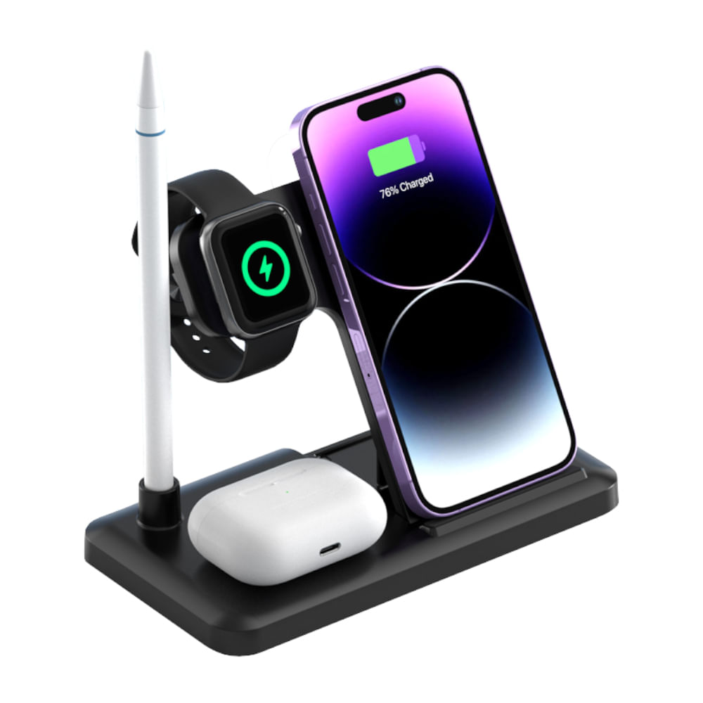 Cargador Inalámbrico XO-WX033 Base Magnética Docko 4 en 1