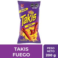 Tortillas de Maíz TAKIS Fuego Bolsa 200g