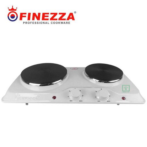 Cocina Eléctrica Finezza 2 Hornillas Acero 2250w. - ECOMARKPERU