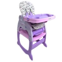 Silla de Comer Carpeta Voyage Gato 3 en 1 Morado