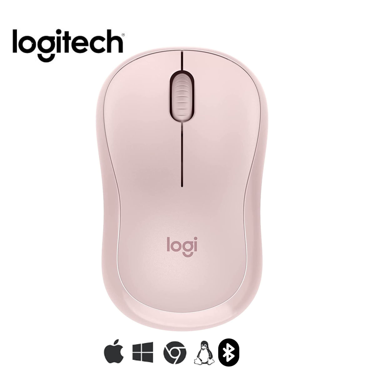 Mouse Logitech M240 Silent Wireless Bt Rose