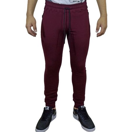 Jogger Moda Generico Savior Vino Talla M