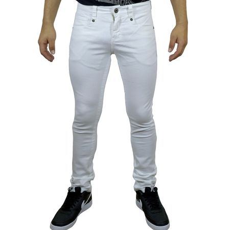 Pantalon Moda Generico OV7 Blanco Talla 28