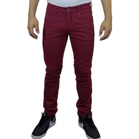 Pantalon Moda Generico OV7 Rojo Talla 32