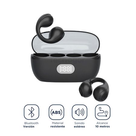 Audífonos Inalámbricos Bluetooth Reducción de Ruido Air 39 - Negro I  Oechsle - Oechsle