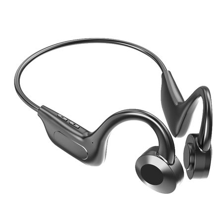 Auriculares Bluetooth De Conducción Ósea Vg02 Inalámbricos Montados En La Oreja Negro