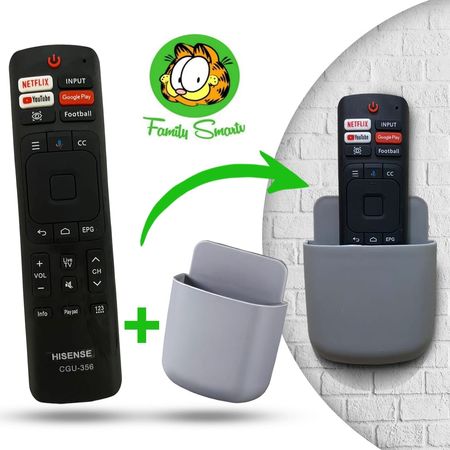 Control Remoto Generico Hisense Smart + Soporte de Pared Multifuncional