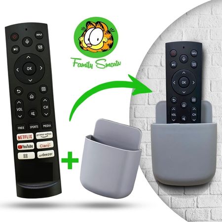 Control Remoto Generico Hisense Tv 2022 + Soporte de Pared Multifuncional